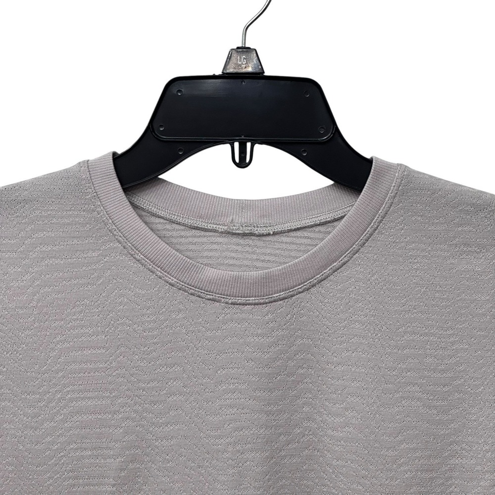 Lululemon Short Sleeve Shirt Women's Size Small Grey Cropped T-shirt - Picture 2 of 8